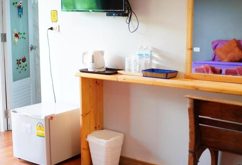 스탠다드 룸 킹사이즈 침대, Green Two Resort