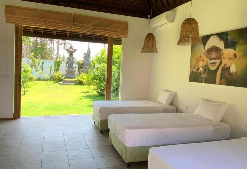 חדר סטנדרט לשלושה עם נוף לגינה, Balian Prana