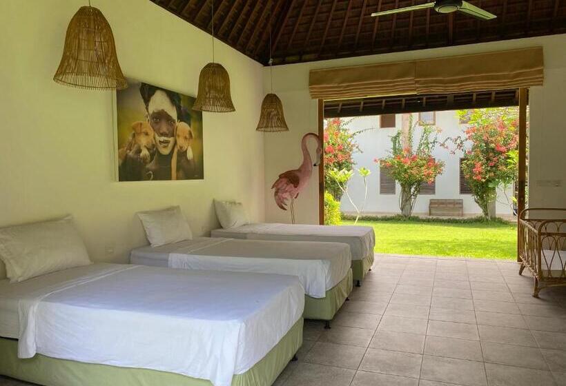 חדר סטנדרט לשלושה עם נוף לגינה, Balian Prana