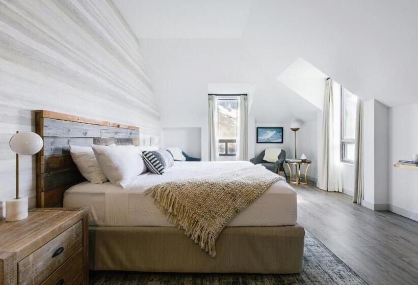 Standardrum King Size Säng, Glacier View Lodge