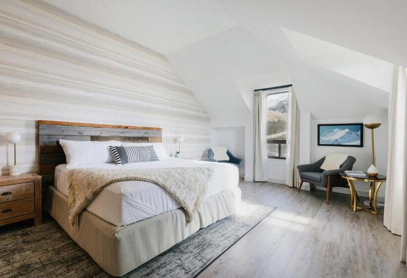 اتاق استاندارد با تخت بزرگ, Glacier View Lodge