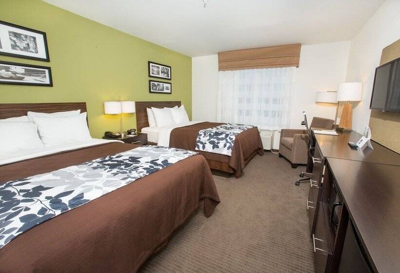 غرفه قياسيه سريرين مزدوجين, Sleep Inn & Suites Gulfport