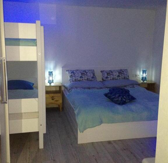 اتاق استاندارد چهارنفره با بالکن, Aparthotel Pr Jakapč