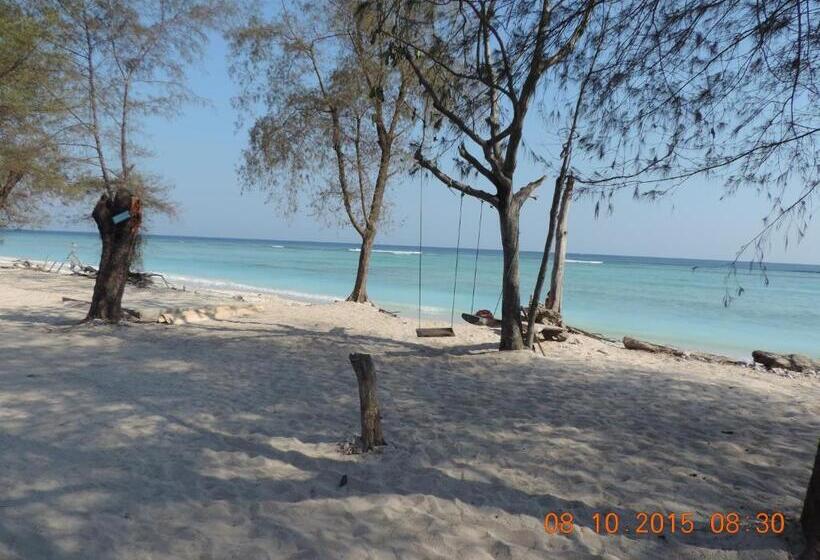 Pokój Standard z Tarasem, Yaya Bungalows Blue Coral