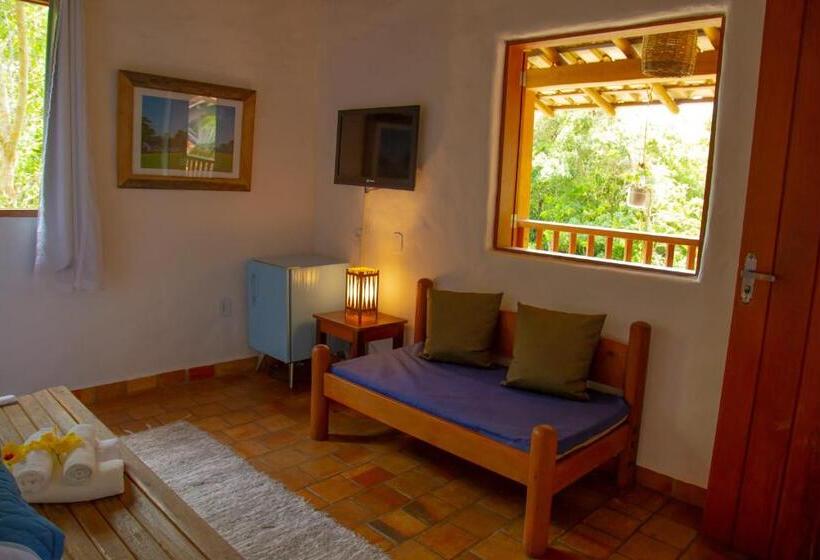 标准间带游泳池, Pousada Le Refuge