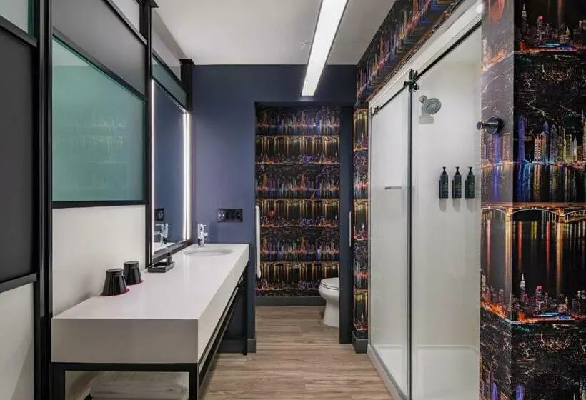 اتاق استاندارد با چشم‌انداز شهر, Aloft Providence Downtown