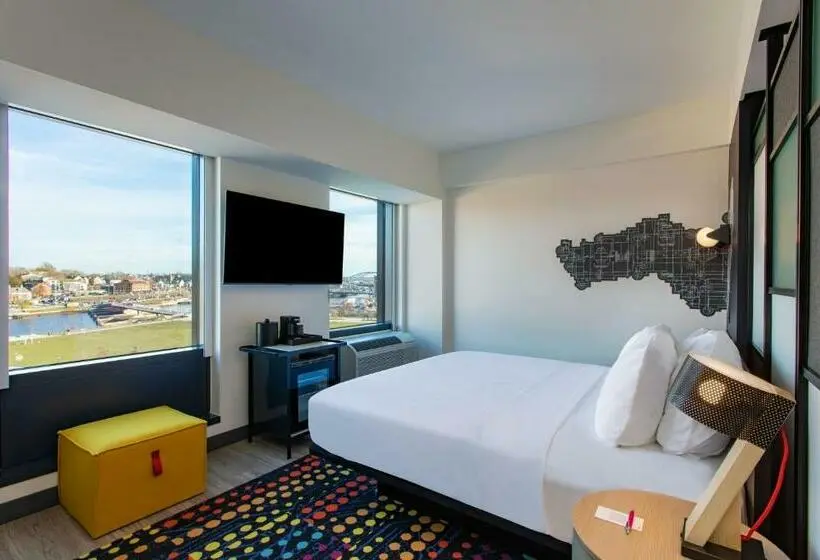 اتاق استاندارد با تخت بزرگ, Aloft Providence Downtown