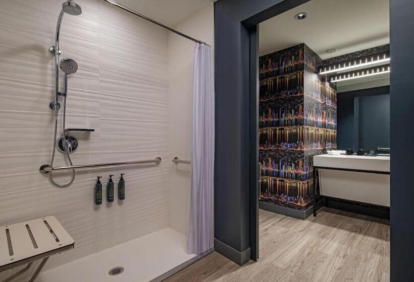 اتاق استاندارد با چشم‌انداز شهر, Aloft Providence Downtown