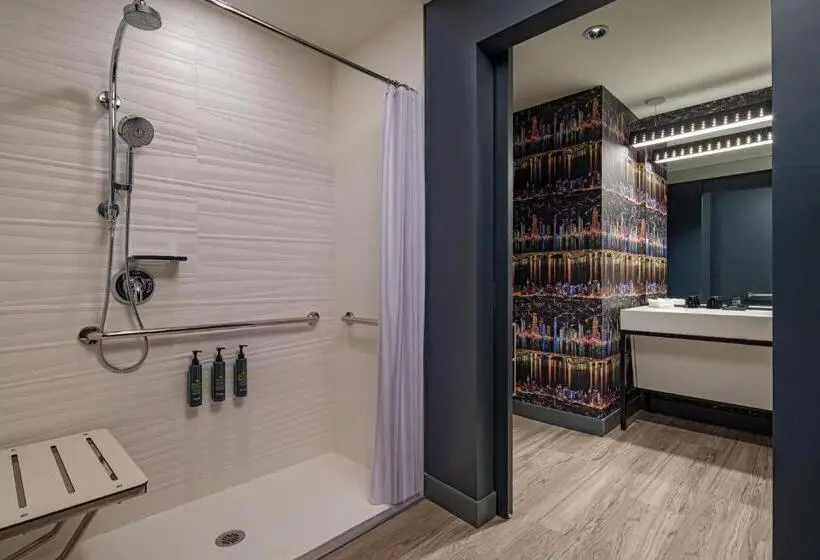 اتاق استاندارد با چشم‌انداز شهر, Aloft Providence Downtown