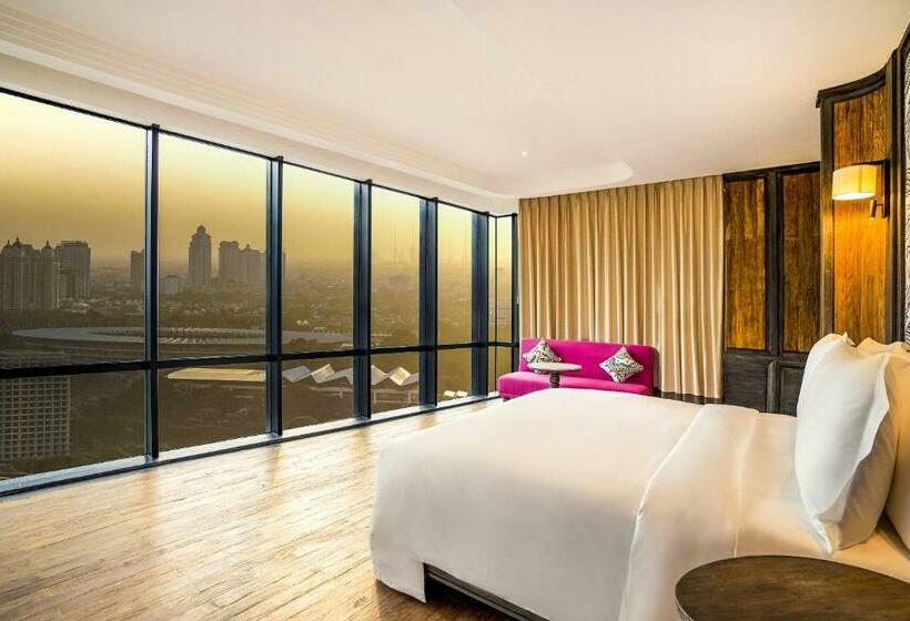 Стандартный Номер Кровать Кинг, The Orient Jakarta, A Royal Hideaway