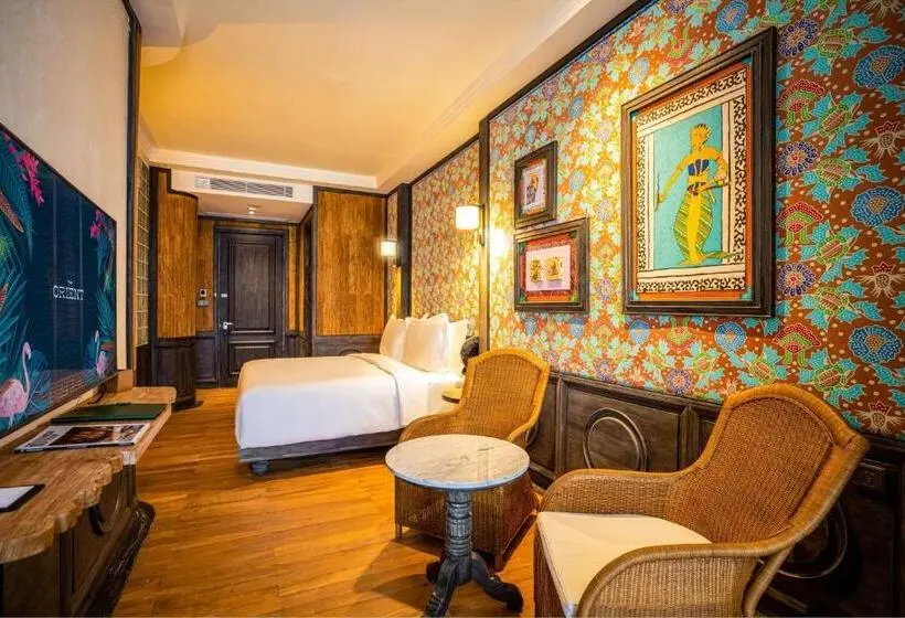 キングサイズベッドのデラックスルーム, The Orient Jakarta, A Royal Hideaway