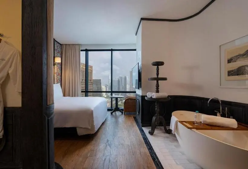 キングサイズベッドのスタンダードルーム, The Orient Jakarta, A Royal Hideaway