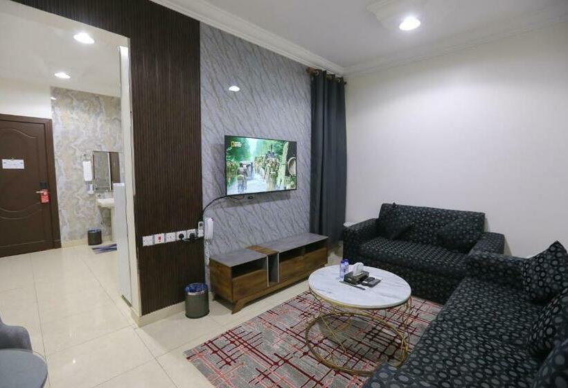 شقة غرفة واحدة, إطلالة الواحة للشقق المخدومة