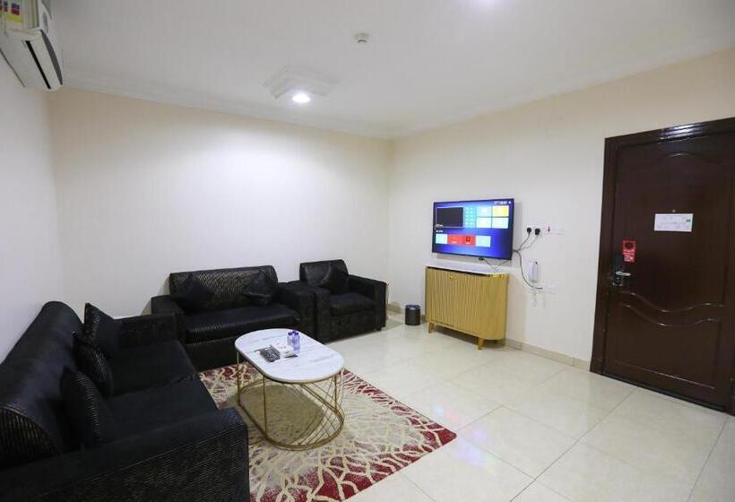 شقة غرفتين, إطلالة الواحة للشقق المخدومة