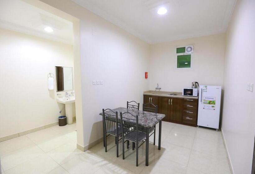 شقة غرفتين, إطلالة الواحة للشقق المخدومة