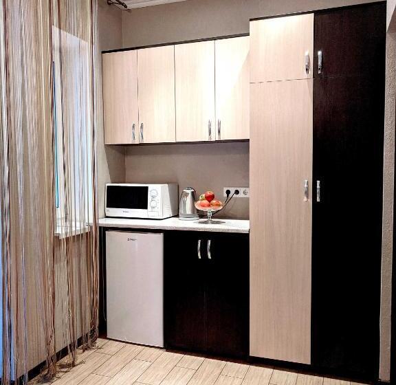 디럭스 룸 킹사이즈 침대, котедж парк славна