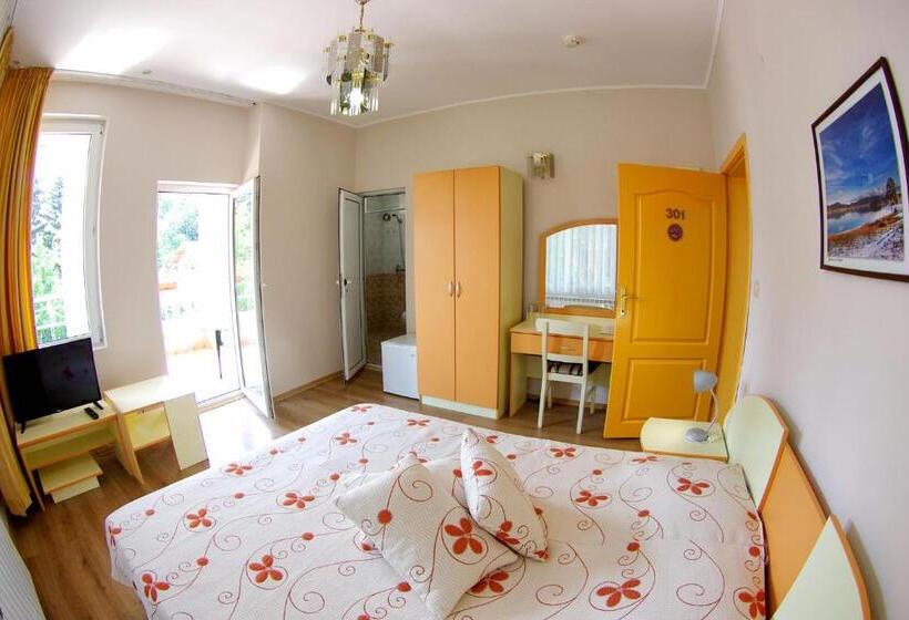 غرفة قياسية مزوَّدة بتراس, приятелската къща