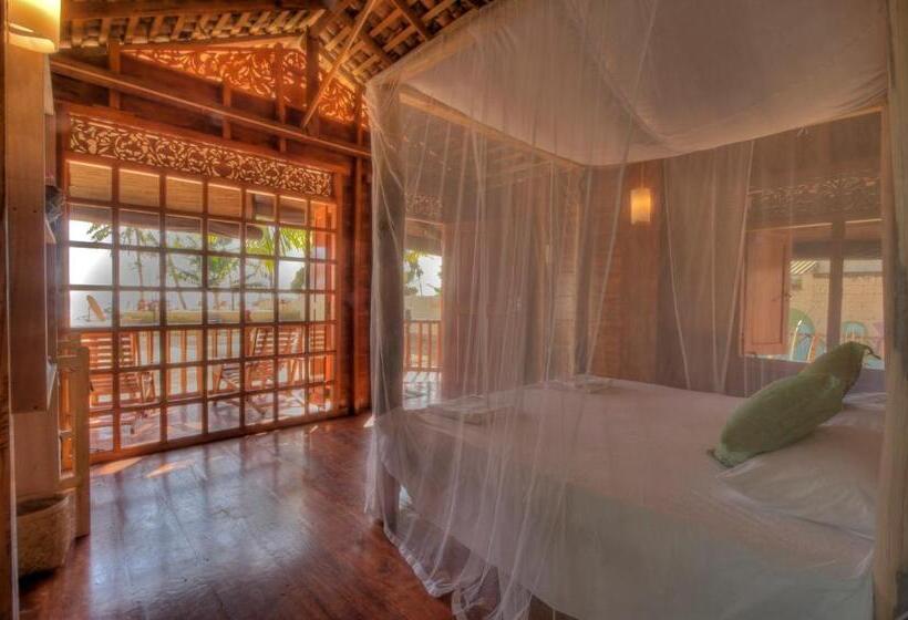 اتاق استاندارد با چشم‌انداز باغ, The Green Rooms Surf & Yoga Camp   On The Beach   Prime Location Renovated 2024