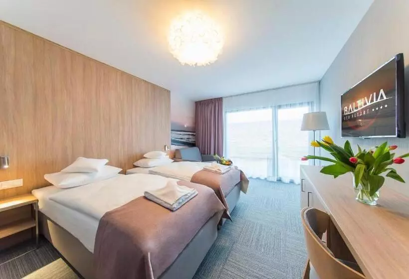 Standard-huone Merinäkymä, Baltivia Sea Resort