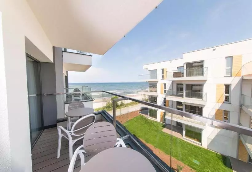 Huoneisto 1 Makuuhuone Sivuttainen Merinäkymä, Baltivia Sea Resort