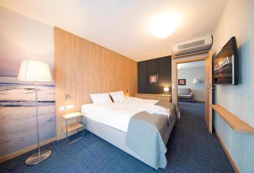 Апартаменты 1 Спальня Боковой Вид на Море, Baltivia Sea Resort