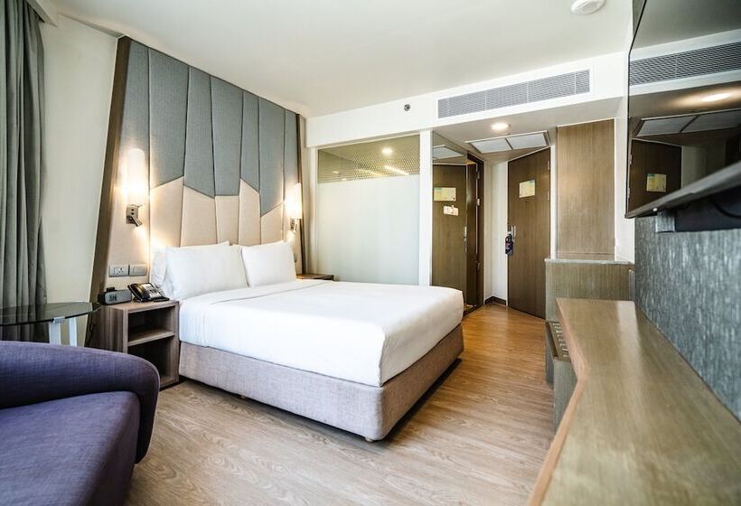 ダブルベッドスタンダードルーム, Holiday Inn Express Bangkok Sukhumvit 11, An Ihg