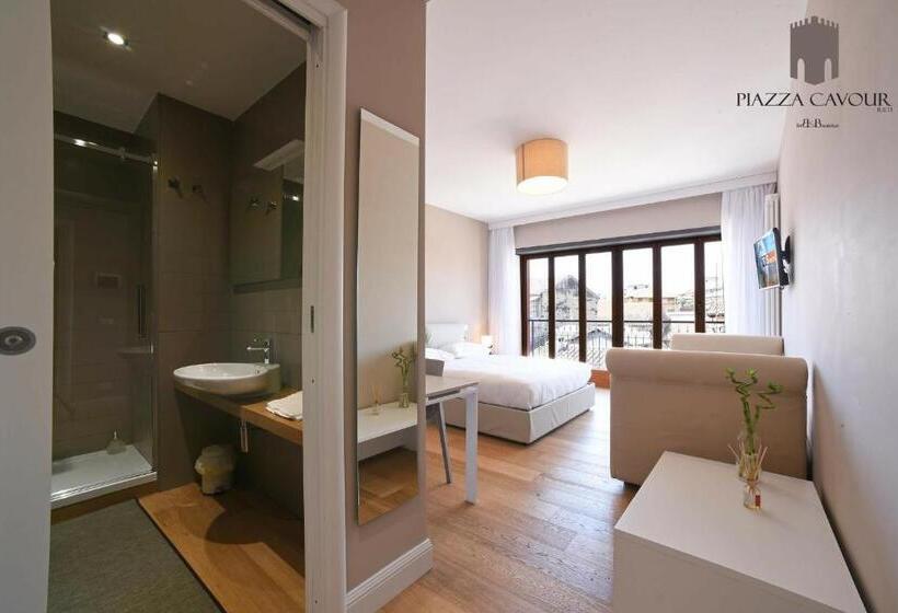חדר קומפורט לשלושה, B&b Piazza Cavour