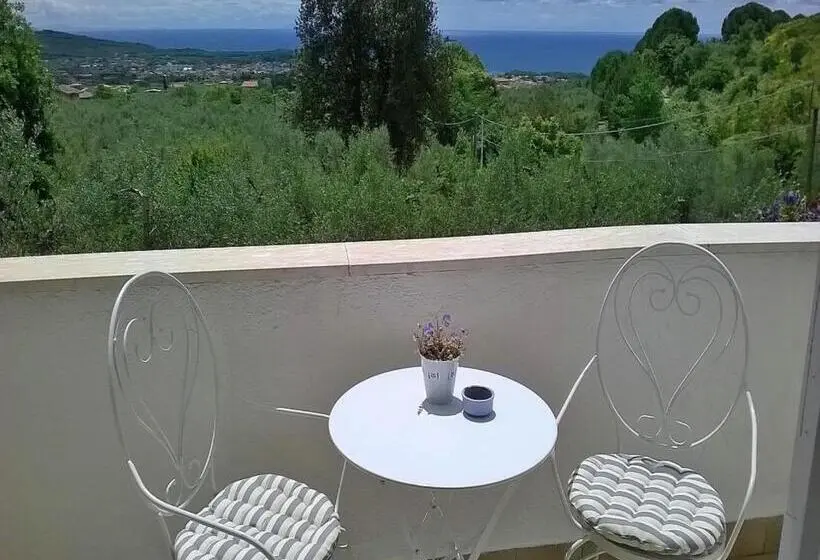 Standard-huone Merinäkymä Parveke, B&b Villa Ada
