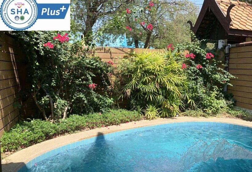 Villa 1 Schlafzimmer mit Schwimmbad, Btc Boutique Resort Private Pool Villas And Studios Hua Hin บ้านทะเลจีน บูติค รีสอร์ท หัวหิน