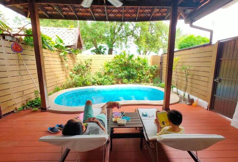 Villa 1 Schlafzimmer mit Schwimmbad, Btc Boutique Resort Private Pool Villas And Studios Hua Hin บ้านทะเลจีน บูติค รีสอร์ท หัวหิน