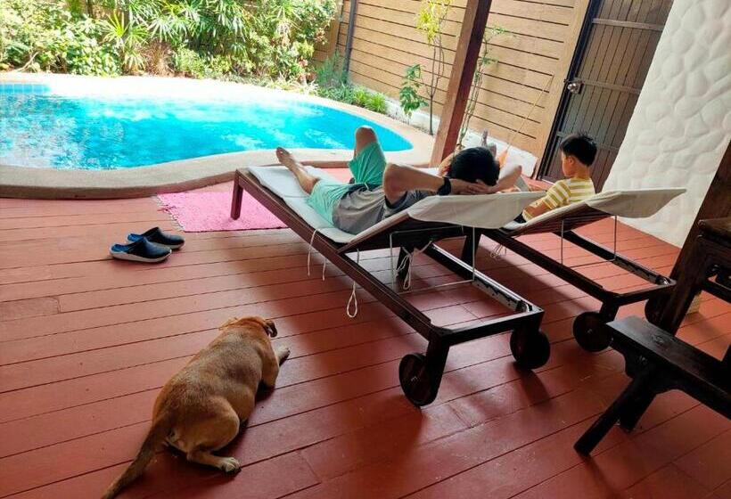 Villa 1 Schlafzimmer mit Schwimmbad, Btc Boutique Resort Private Pool Villas And Studios Hua Hin บ้านทะเลจีน บูติค รีสอร์ท หัวหิน