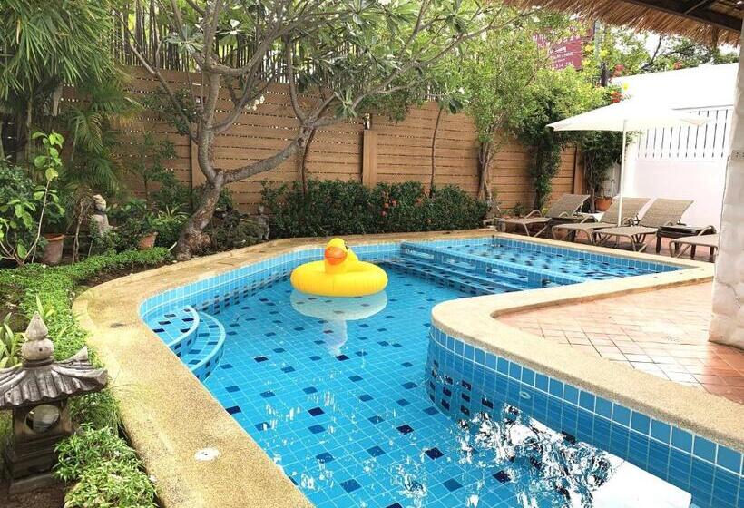 3 Schlafzimmer Villa mit Pool, Btc Boutique Resort Private Pool Villas And Studios Hua Hin บ้านทะเลจีน บูติค รีสอร์ท หัวหิน