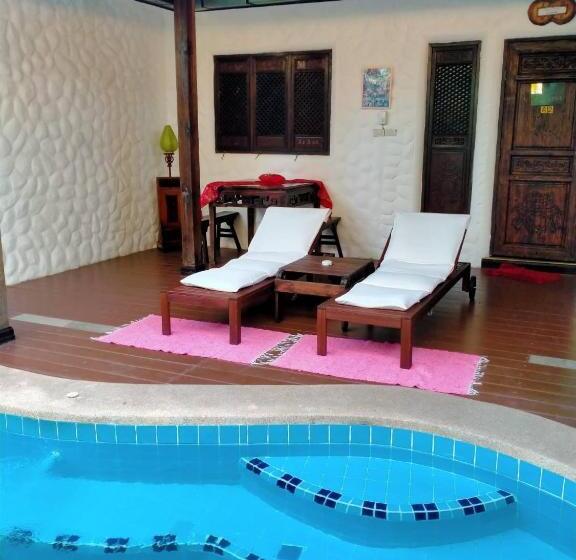 Villa 1 Schlafzimmer mit Schwimmbad, Btc Boutique Resort Private Pool Villas And Studios Hua Hin บ้านทะเลจีน บูติค รีสอร์ท หัวหิน