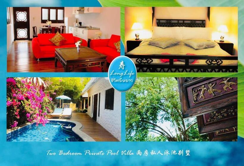 2-Schlafzimmer-Villa, Btc Boutique Resort Private Pool Villas And Studios Hua Hin บ้านทะเลจีน บูติค รีสอร์ท หัวหิน