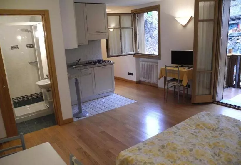 １ベッドルームアパートメント, Dolomiti Hotel Cozzio