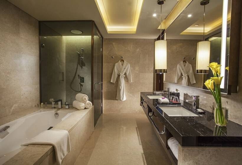 חדר סטנדרט מיטה זוגית עם נוף לעיר, Crowne Plaza Zhangzhou, An Ihg