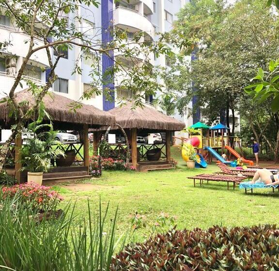Апартаменты 1 Спальня Вид на Бассейн, Apart Hotel No Rio Quente  Cond. águas Da Serra