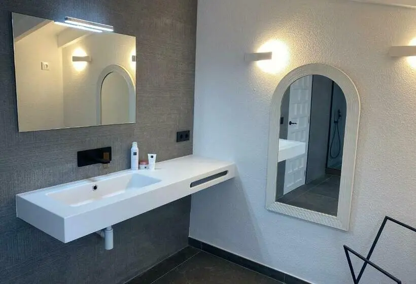 オーシャンビューデラックスルームバルコニー付き, B&b Casa Pedramala