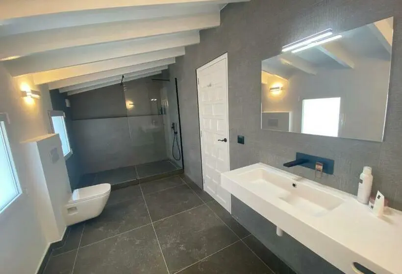 オーシャンビューデラックスルームバルコニー付き, B&b Casa Pedramala
