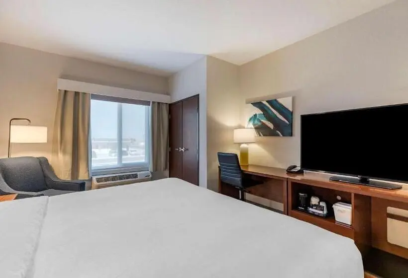 身障者適用キングサイズベッドルーム, Comfort Inn & Suites Bennett