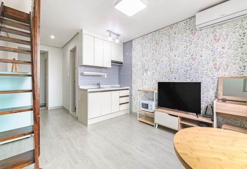 带1个卧室的基准公寓, Jeju Stay Dalggum Pension