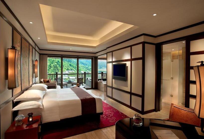 Standaardkamer met Kingsize Bed, Banyan Tree Chongqing Beibei