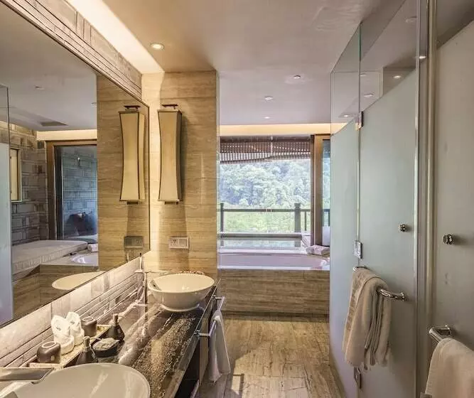 Standaardkamer met Terras, Banyan Tree Chongqing Beibei