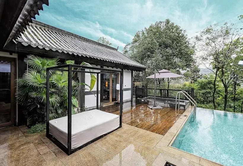 Villa 1 Slaapkamer met zwembad, Banyan Tree Chongqing Beibei