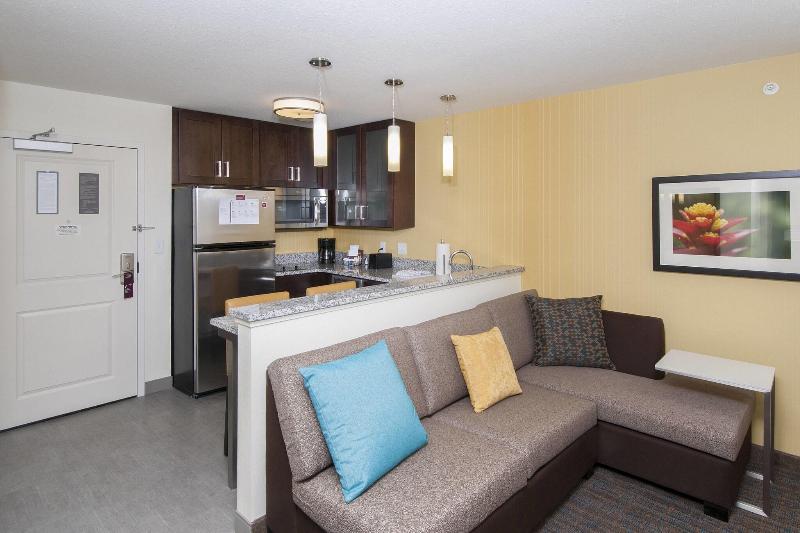 带大床的标准工作室, Residence Inn By Marriott Albany Clifton Park