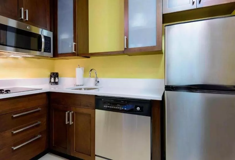 キングサイズベッドのスイートルーム, Residence Inn By Marriott Fort Myers At I 75 And Gulf Coast Town Center