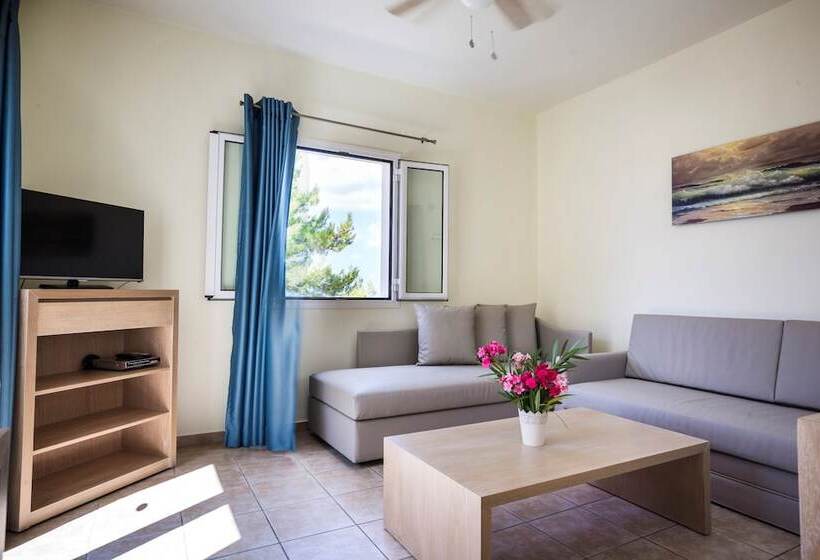 1침실 수피리어 아파트 바다 전망, Dionysos Village Resort