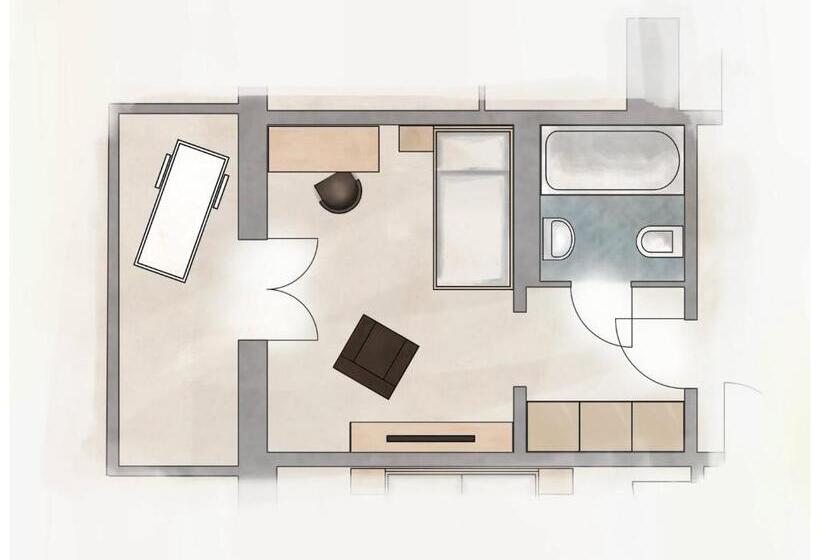 اتاق عادی, Staudacherhof History & Lifestyle