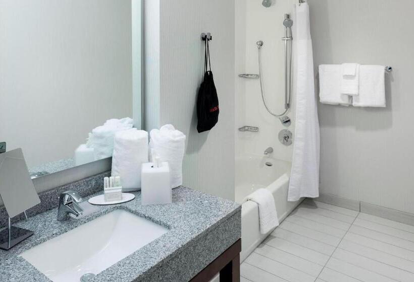 장애인을 위한 킹사이즈 침대 스탠다드 룸, Courtyard By Marriott Richmond Downtown