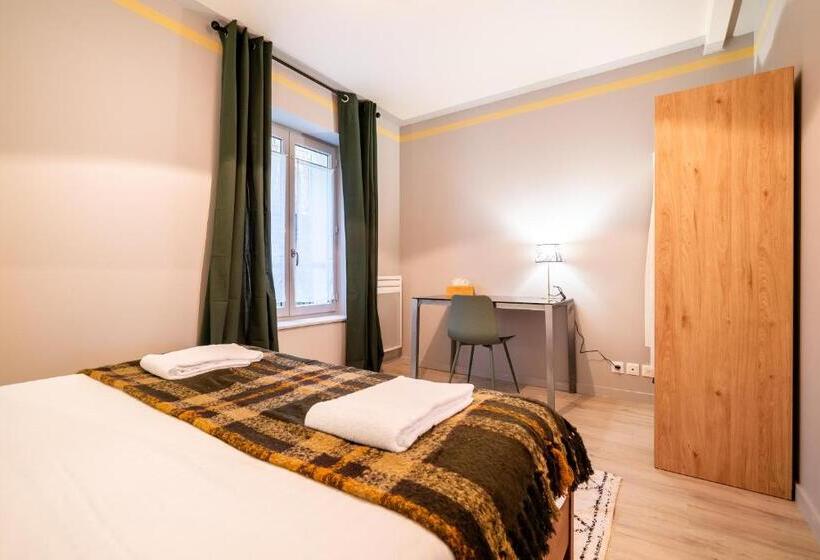 آپارتمان 2 خوابه, Mon Appart Hôtel   Gare De Limoges   Charmant Duplex 1 Et 2 Chambres   Parking En Supp